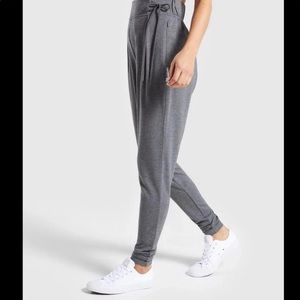 Gymshark Slounge Cinched Jogger, Charcoal Gray
